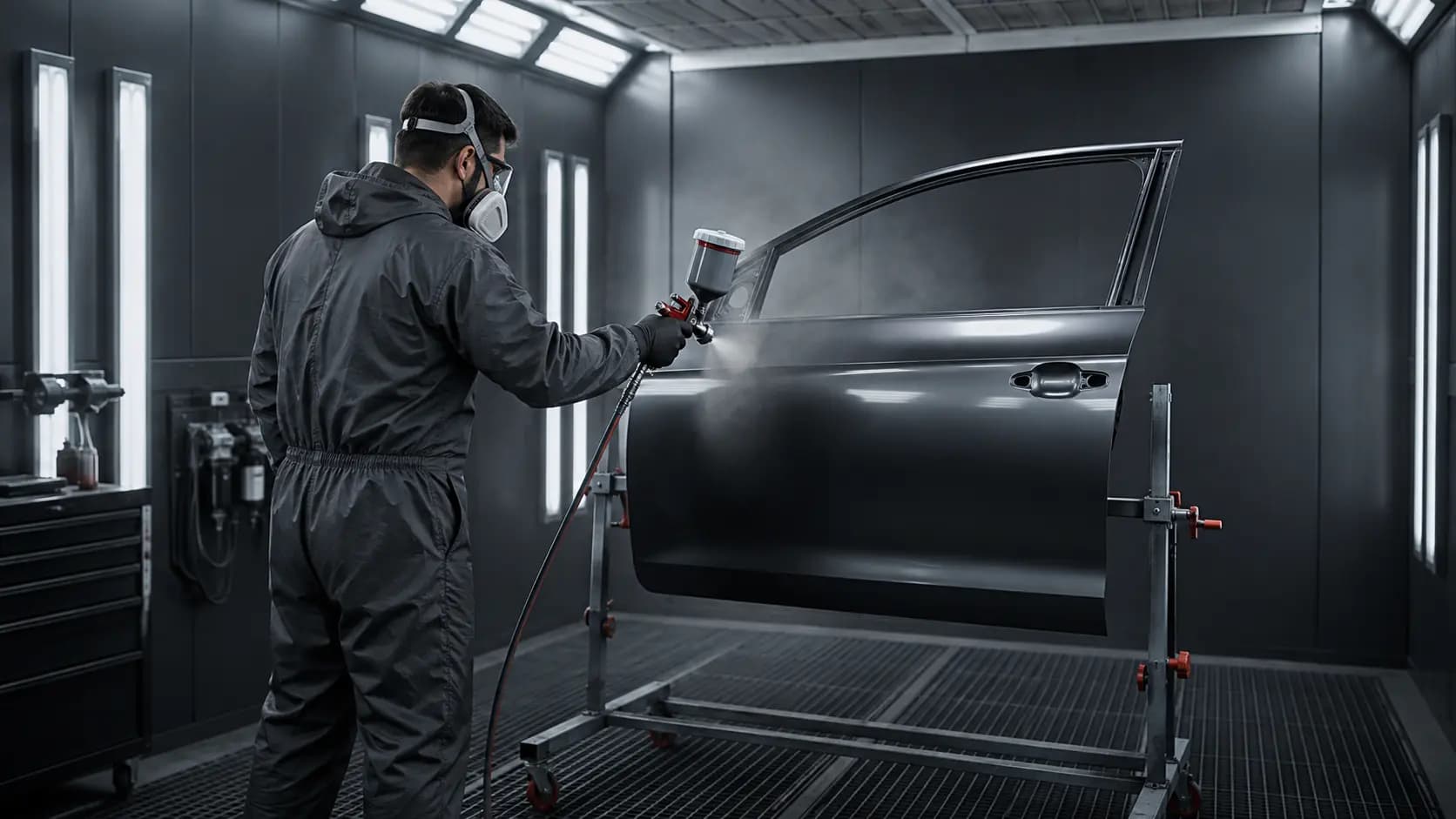 Покраска автомобиля в Калининграде: пример работы Mobil 1 Express