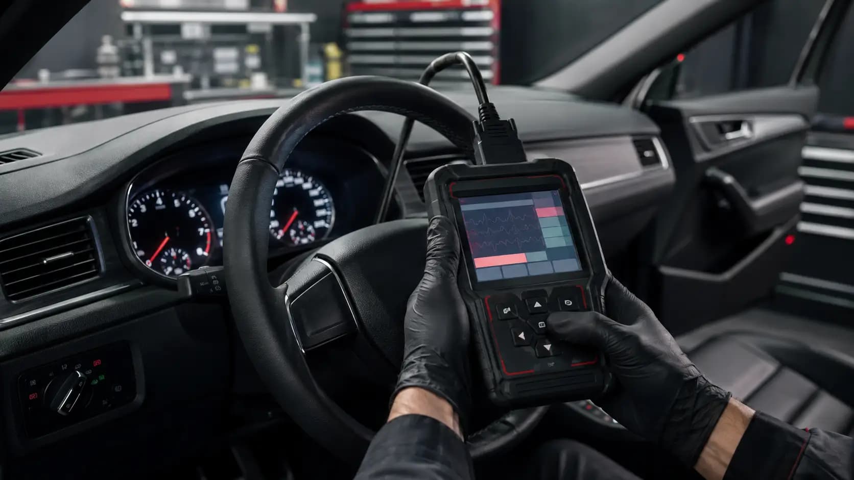 Компьютерная диагностика автомобиля в Калининграде: пример работы Mobil 1 Express